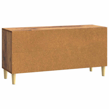 vidaXL TV Cabinet Old Wood 102 x 34.5 x 50 cm Engineered Wood