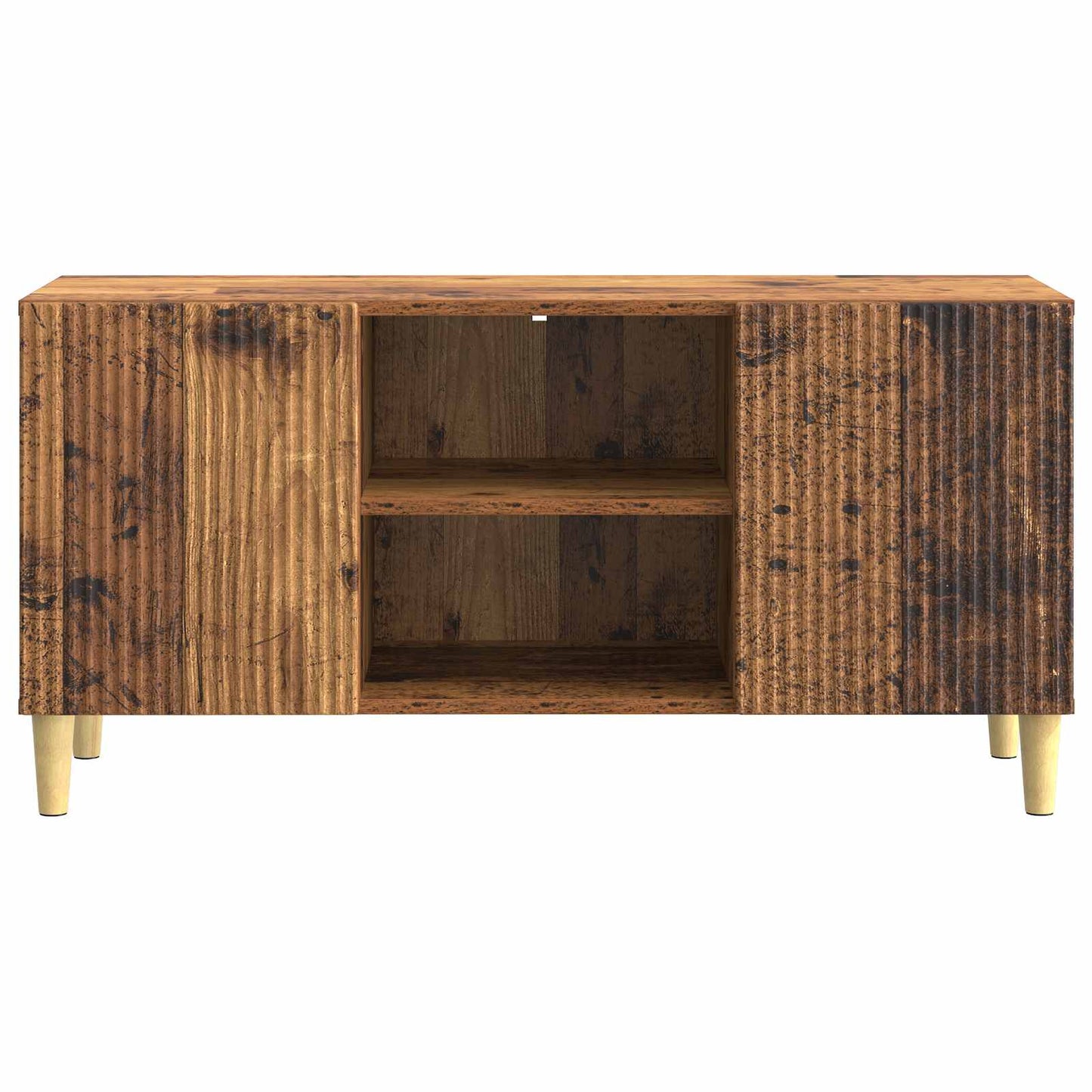 vidaXL TV Cabinet Old Wood 102 x 34.5 x 50 cm Engineered Wood
