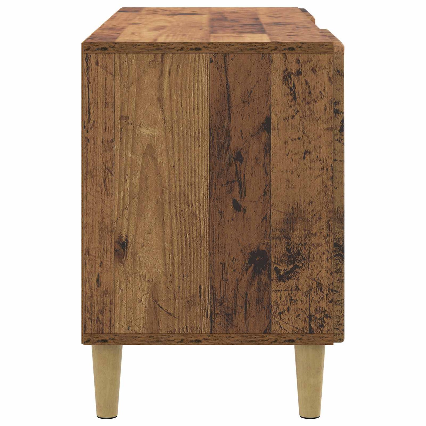 vidaXL TV Cabinet Old Wood 102 x 34.5 x 50 cm Engineered Wood