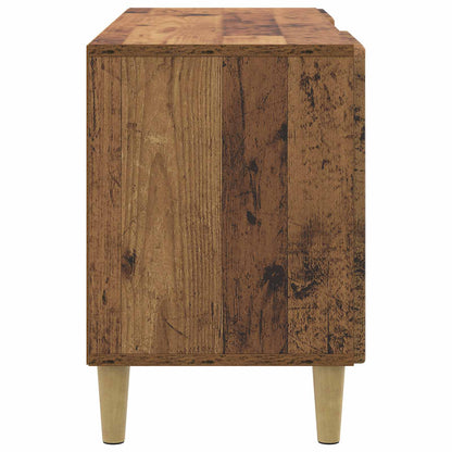 vidaXL TV Cabinet Old Wood 102 x 34.5 x 50 cm Engineered Wood
