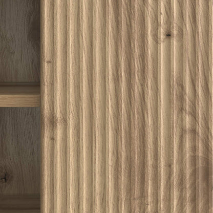 vidaXL TV Cabinet Artisan Oak 102 x 34.5 x 50 cm Engineered Wood