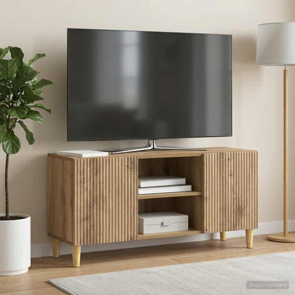 vidaXL TV Cabinet 102 x 34.5 x 50 cm Artisan Oak Engineered Wood
