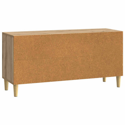 vidaXL TV Cabinet Artisan Oak 102 x 34.5 x 50 cm Engineered Wood