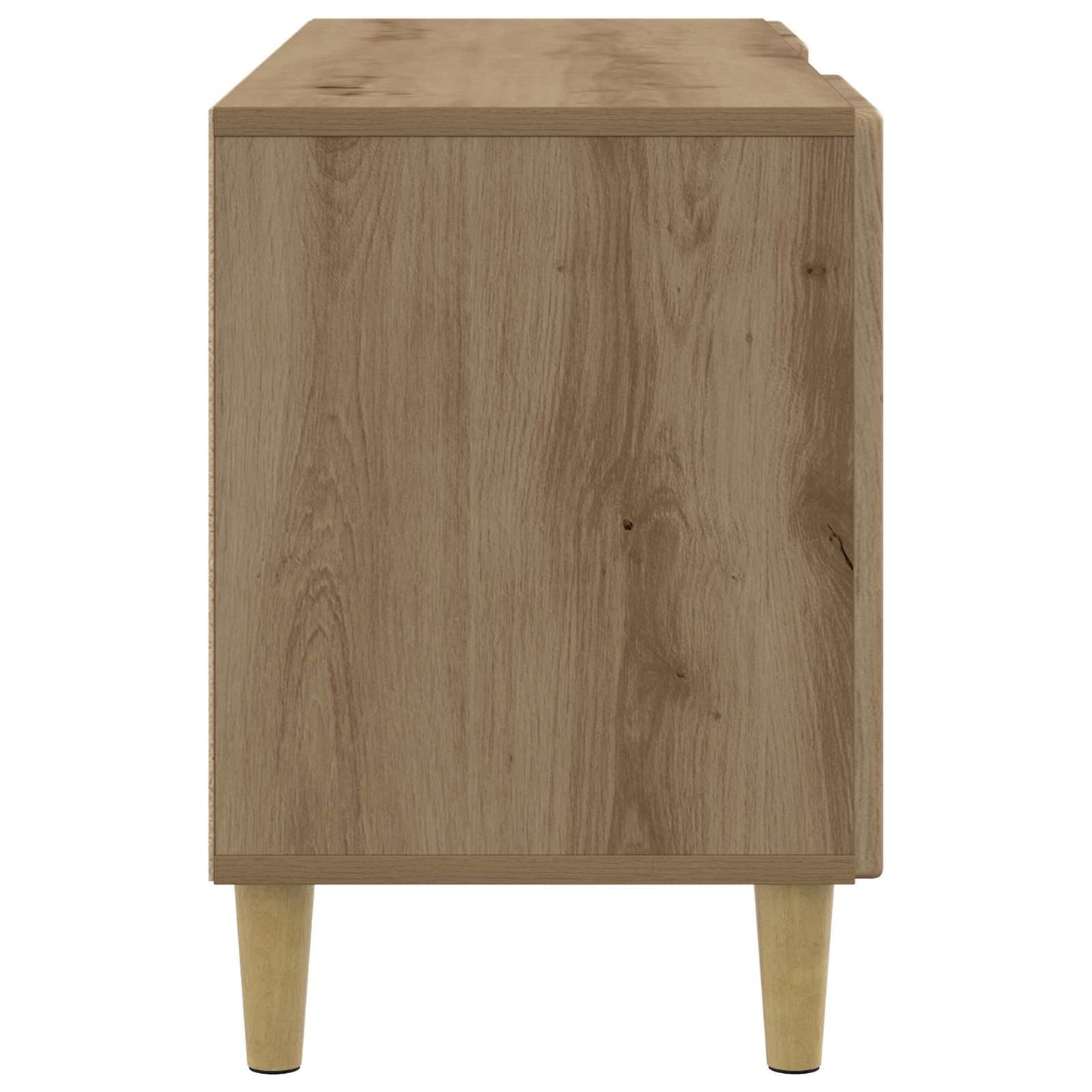 vidaXL TV Cabinet Artisan Oak 102 x 34.5 x 50 cm Engineered Wood