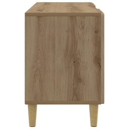 vidaXL TV Cabinet Artisan Oak 102 x 34.5 x 50 cm Engineered Wood