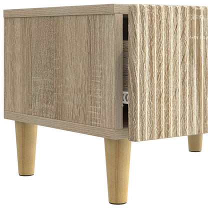 vidaXL TV Cabinet Sonoma Oak 147 x 34.5 x 30 cm Engineered Wood