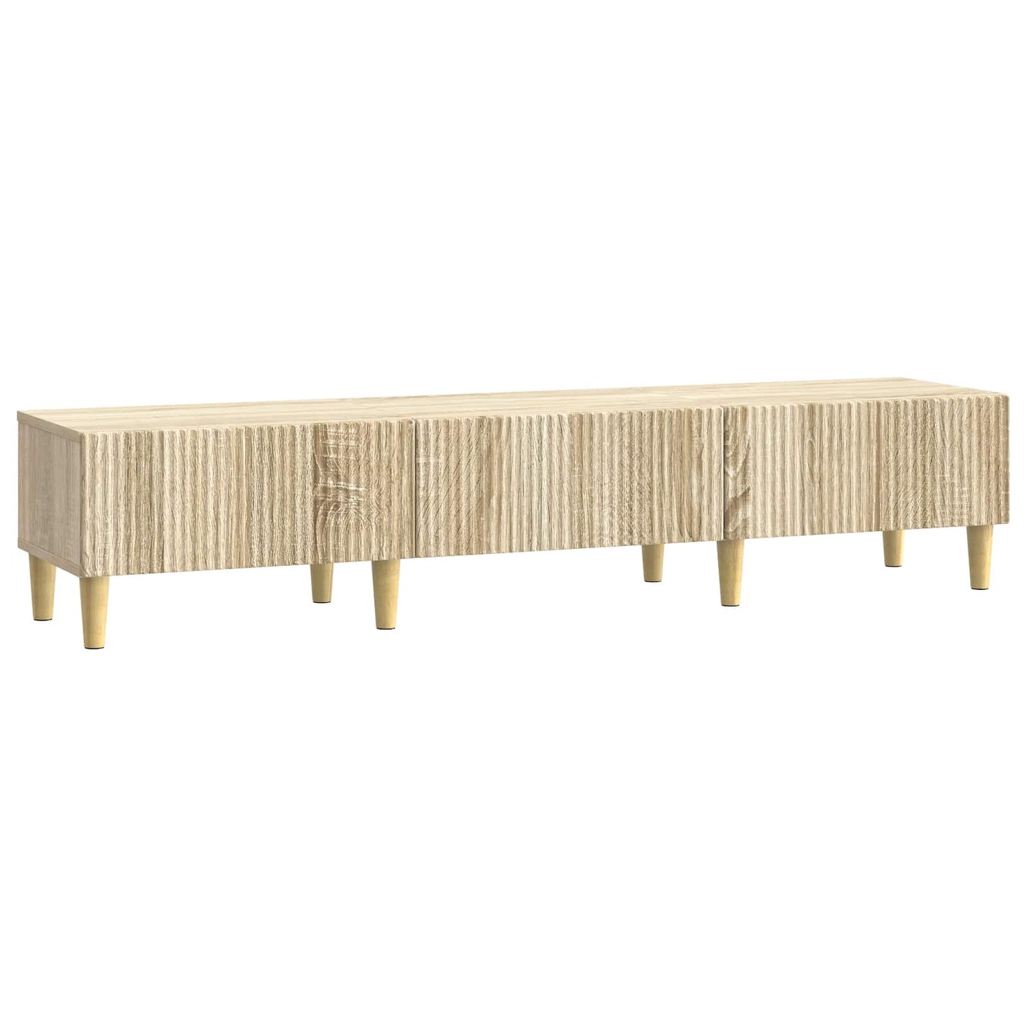 vidaXL TV Cabinet Sonoma Oak 147 x 34.5 x 30 cm Engineered Wood