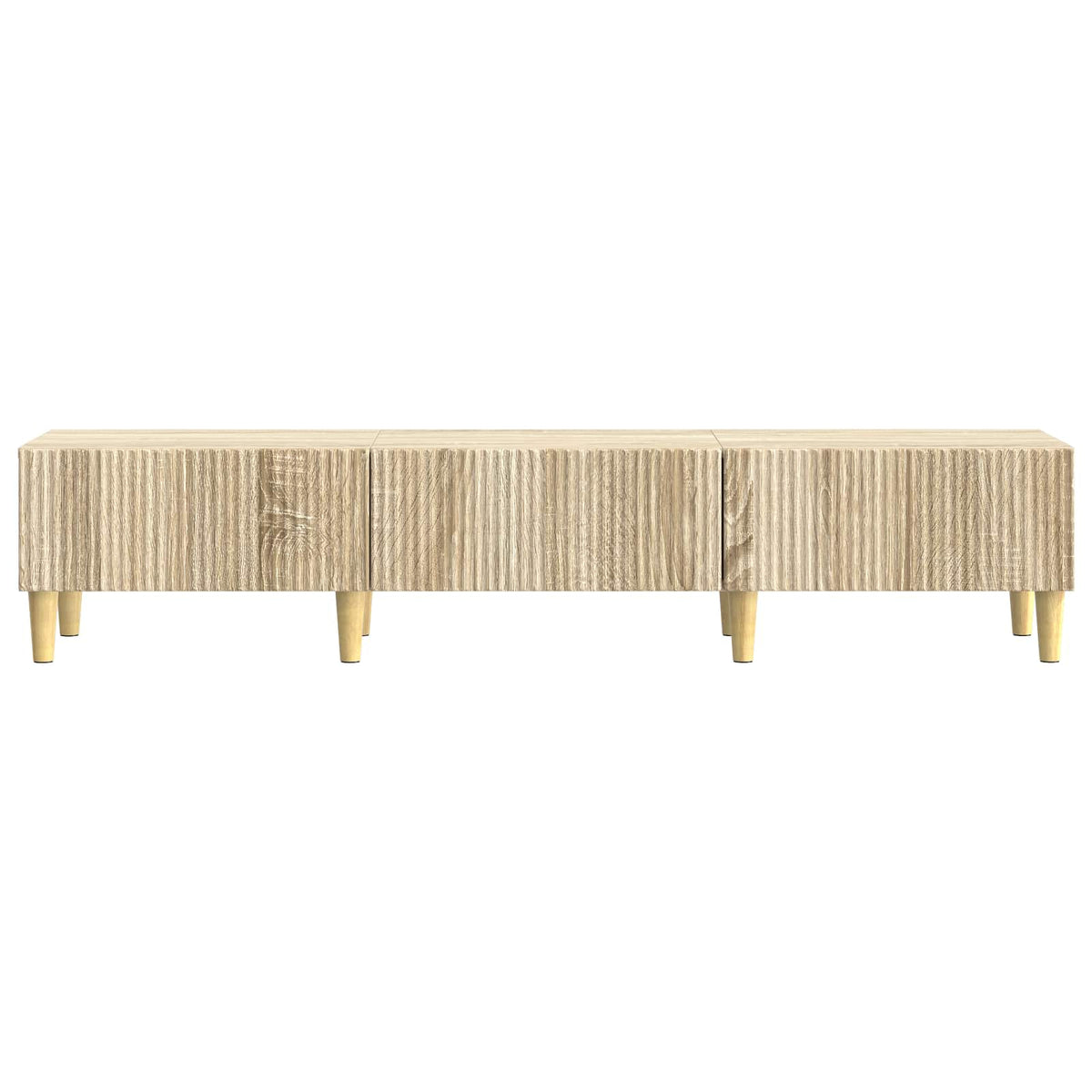 vidaXL TV Cabinet Sonoma Oak 147 x 34.5 x 30 cm Engineered Wood