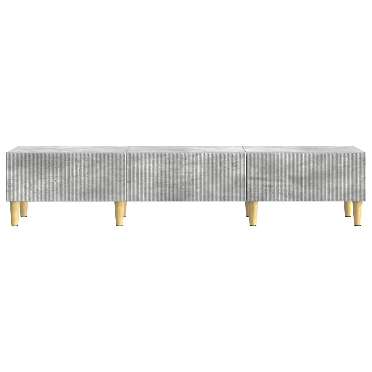 vidaXL TV Cabinet Concrete Grey 147 x 34.5 x 30 cm Engineered Wood