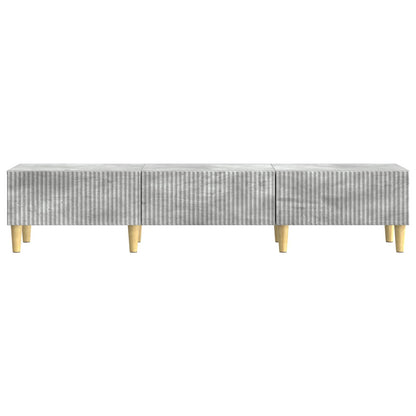 vidaXL TV Cabinet Concrete Grey 147 x 34.5 x 30 cm Engineered Wood
