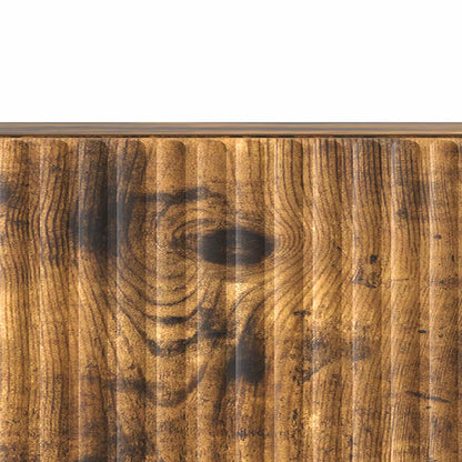 vidaXL TV Cabinet Smoked Oak 147 x 34.5 x 30 cm Engineered Wood