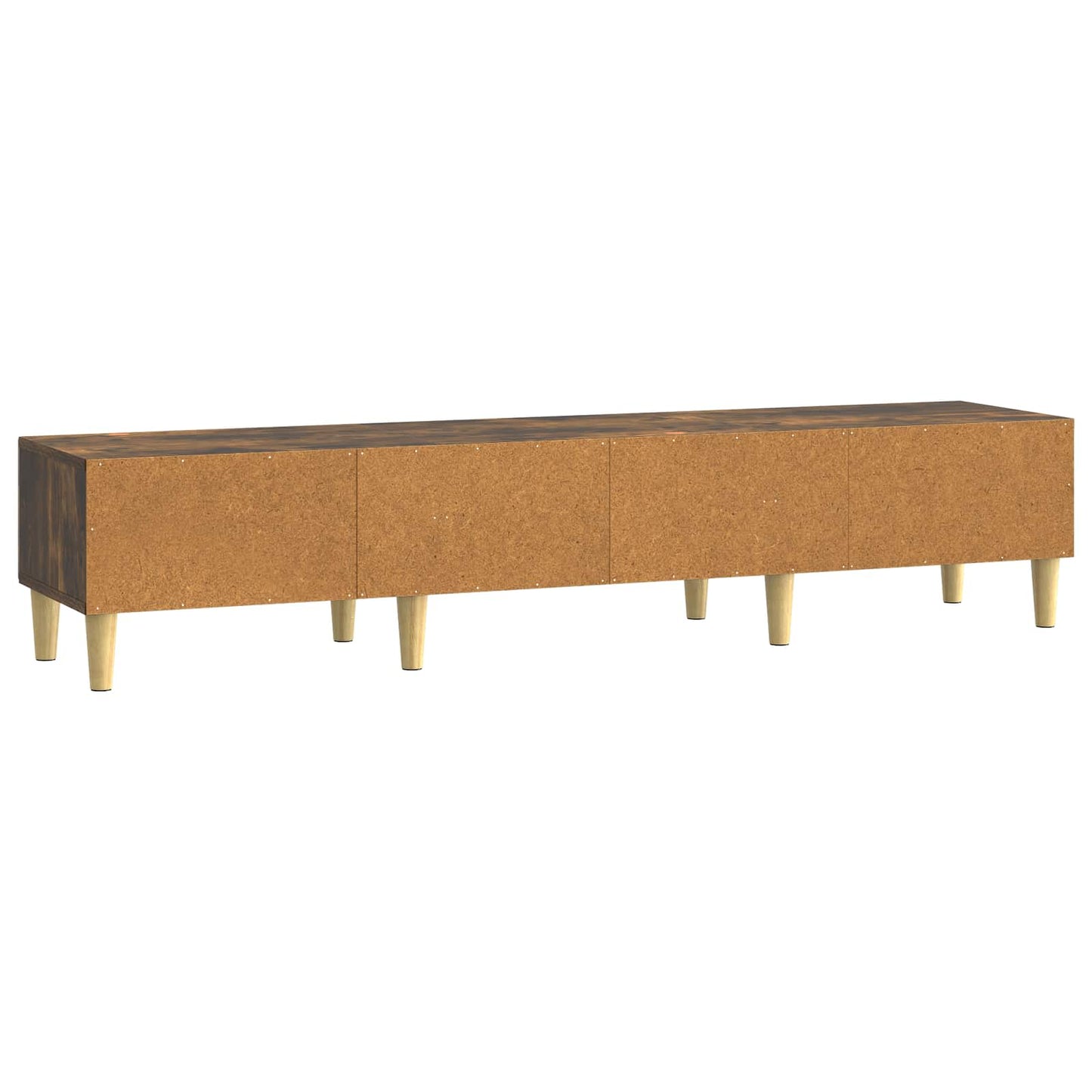 vidaXL TV Cabinet Smoked Oak 147 x 34.5 x 30 cm Engineered Wood