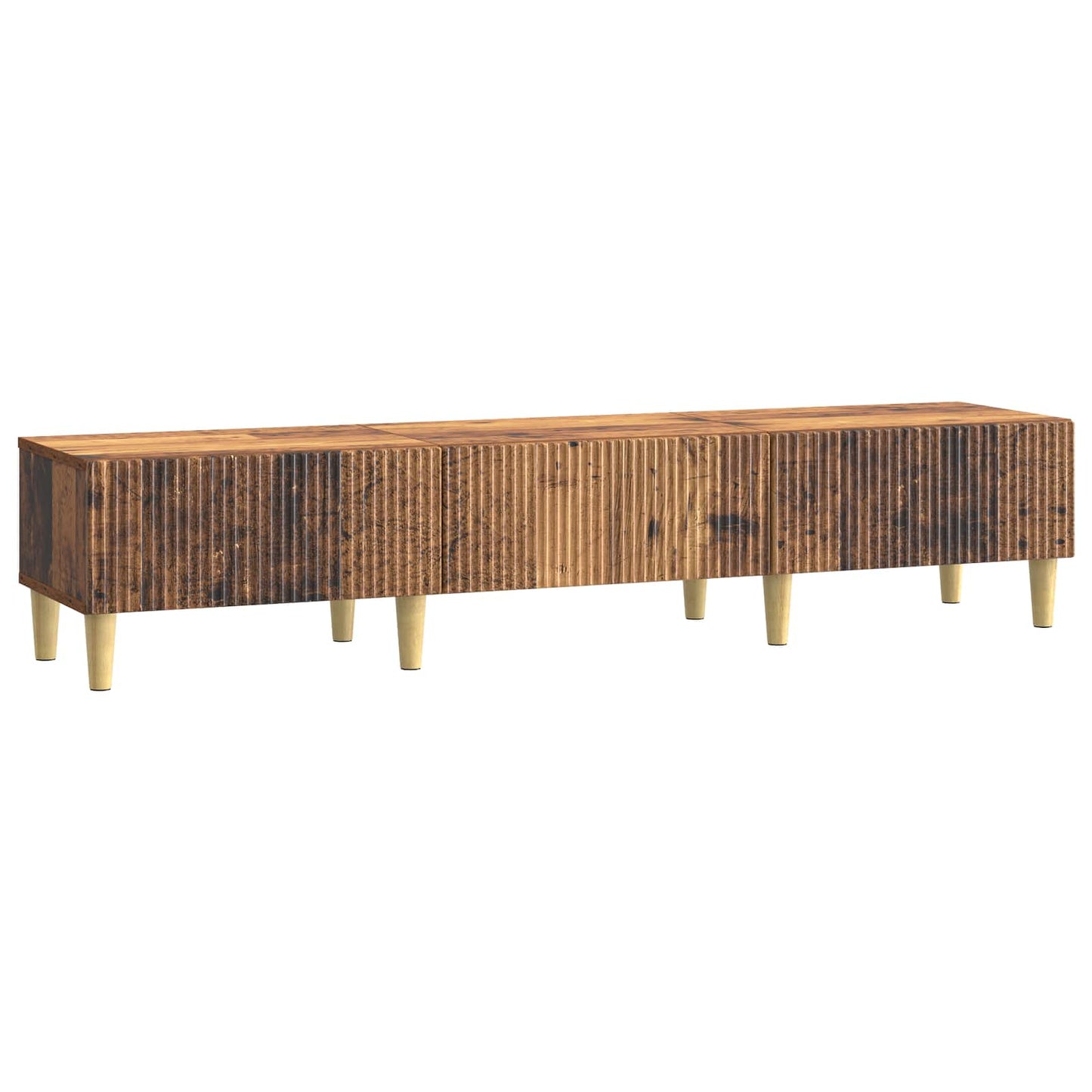 vidaXL TV Cabinet Old Wood 147 x 34.5 x 30 cm Engineered Wood
