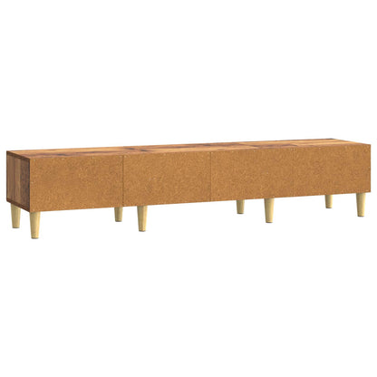vidaXL TV Cabinet Old Wood 147 x 34.5 x 30 cm Engineered Wood