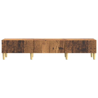 vidaXL TV Cabinet Old Wood 147 x 34.5 x 30 cm Engineered Wood