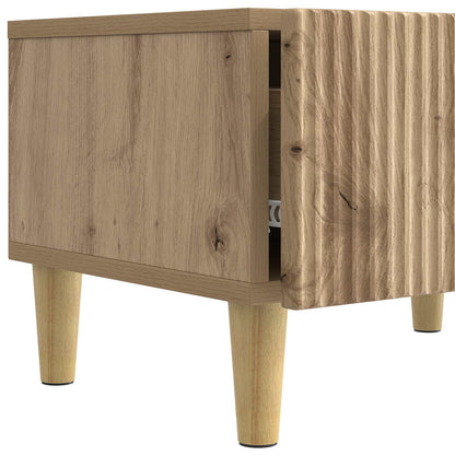 vidaXL TV Cabinet 147 x 34.5 x 30 cm Artisan Oak Engineered Wood
