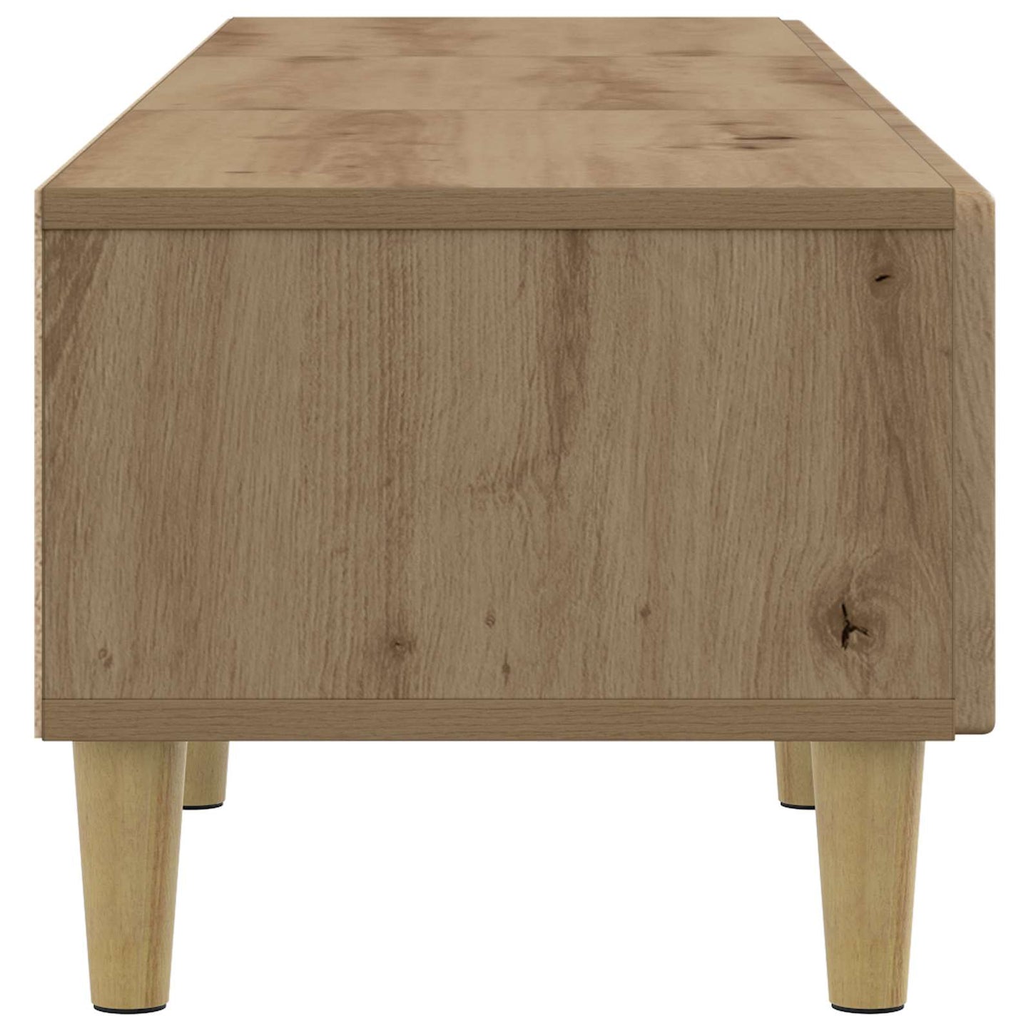 vidaXL TV Cabinet 147 x 34.5 x 30 cm Artisan Oak Engineered Wood