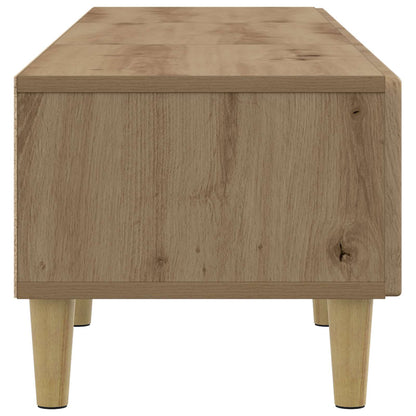 vidaXL TV Cabinet 147 x 34.5 x 30 cm Artisan Oak Engineered Wood