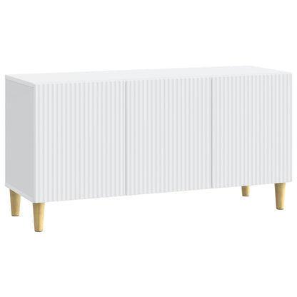 vidaXL TV Cabinet White 99 x 34.5 x 50 cm Engineered Wood