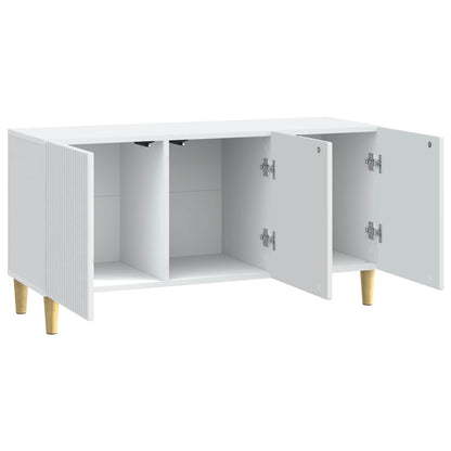 vidaXL TV Cabinet White 99 x 34.5 x 50 cm Engineered Wood