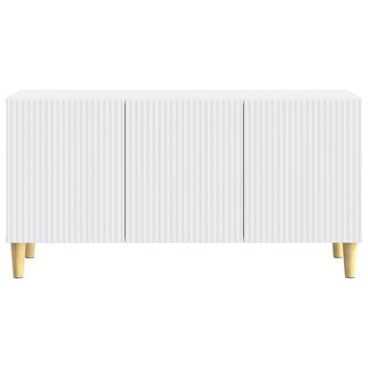 vidaXL TV Cabinet White 99 x 34.5 x 50 cm Engineered Wood