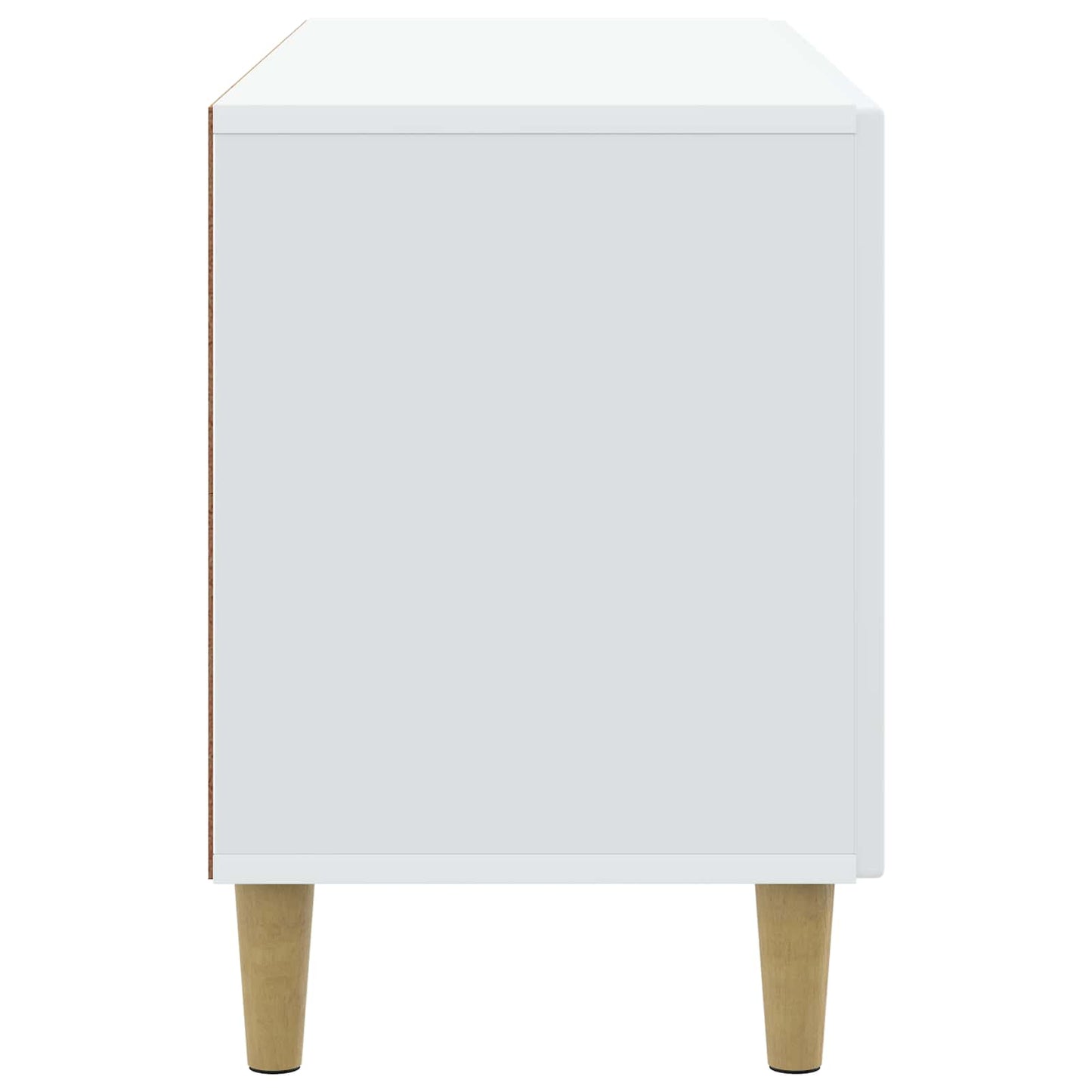 vidaXL TV Cabinet White 99 x 34.5 x 50 cm Engineered Wood