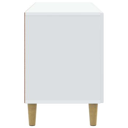 vidaXL TV Cabinet White 99 x 34.5 x 50 cm Engineered Wood