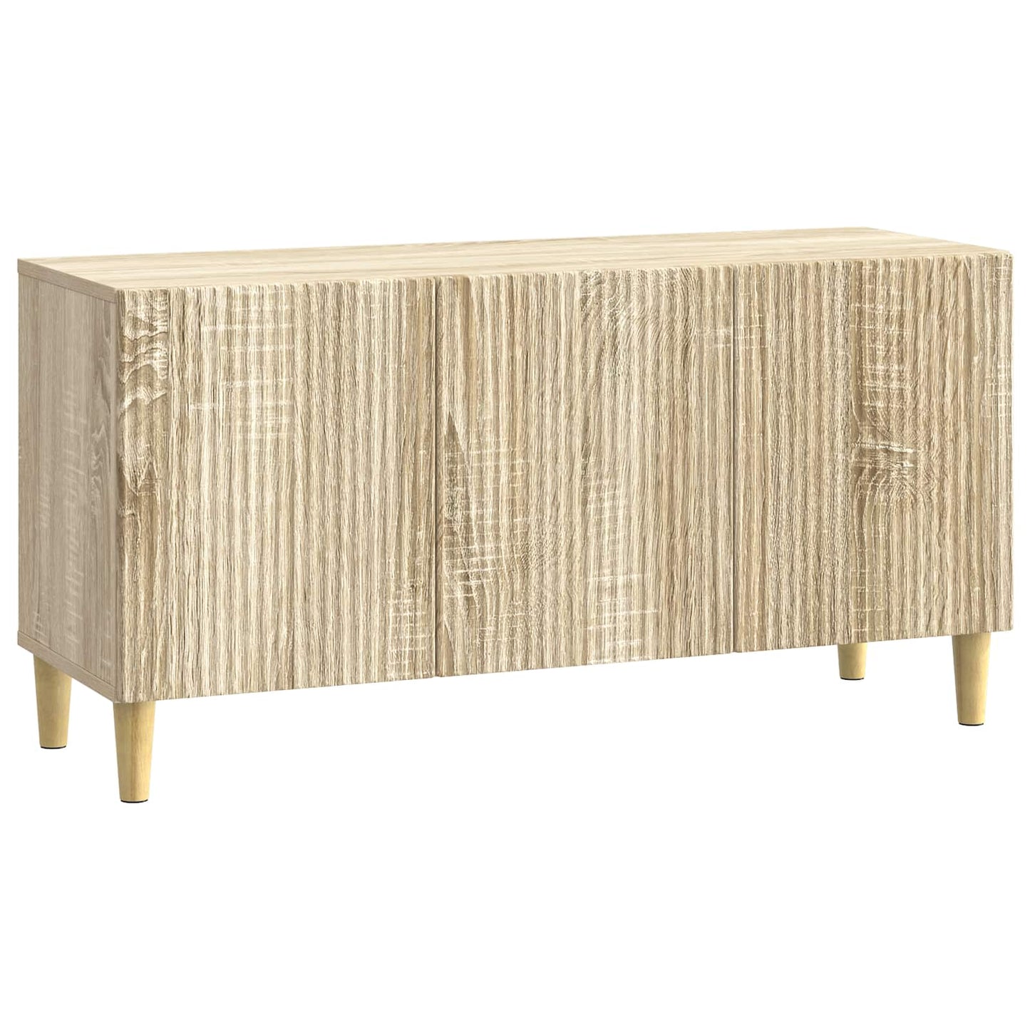 vidaXL TV Cabinet Sonoma Oak 99 x 34.5 x 50 cm Engineered Wood