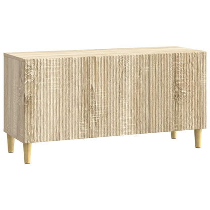 vidaXL TV Cabinet Sonoma Oak 99 x 34.5 x 50 cm Engineered Wood