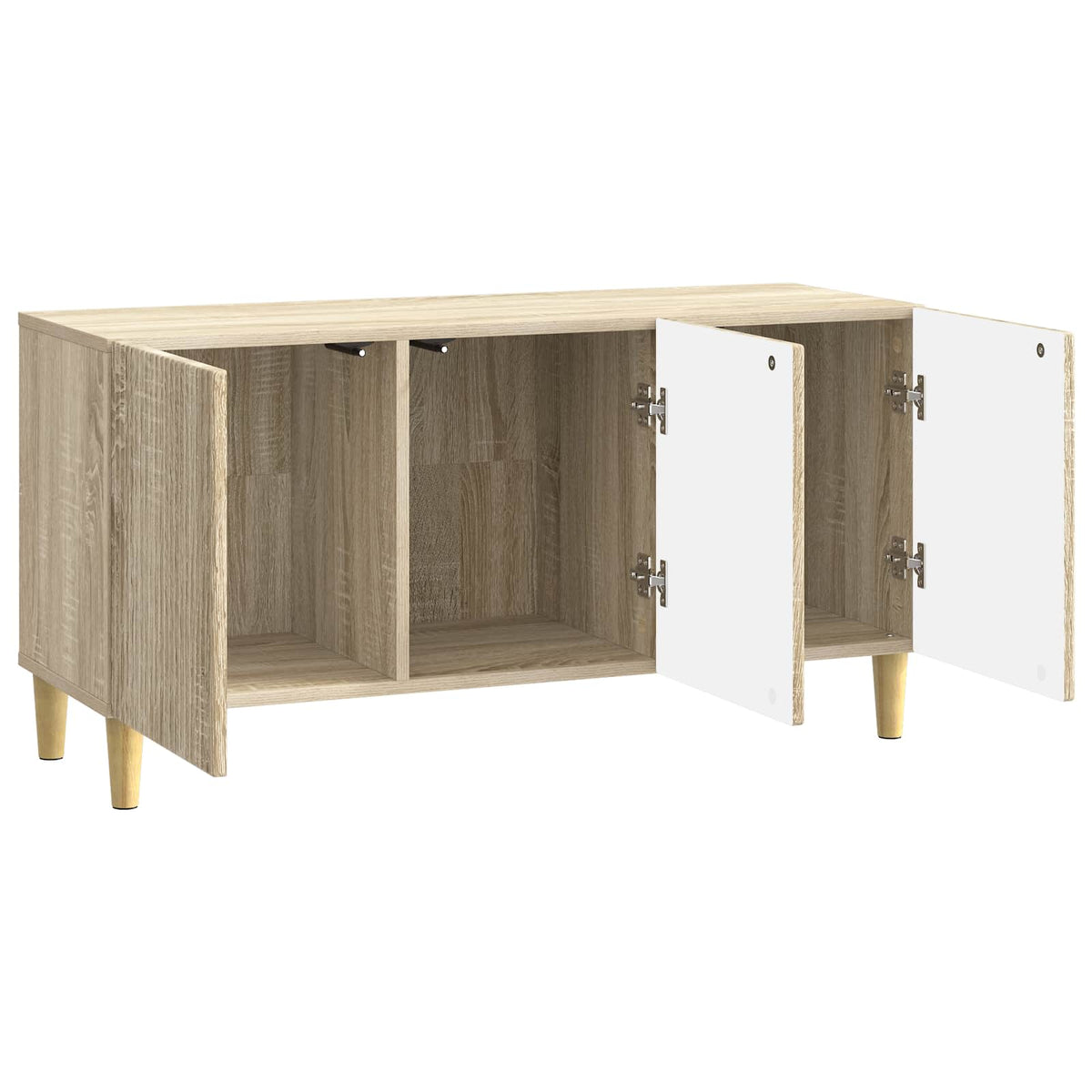 vidaXL TV Cabinet 99 x 34.5 x 50 cm Sonoma Oak Engineered Wood