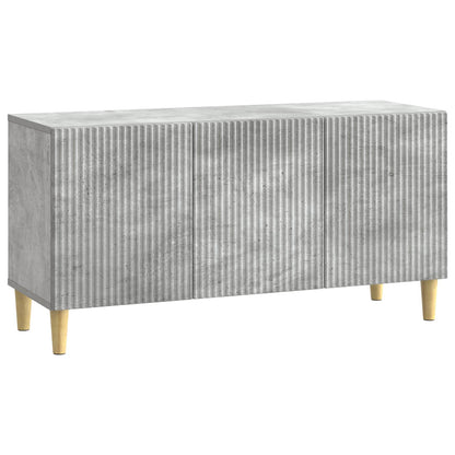 vidaXL TV Cabinet Concrete Grey 99 x 34.5 x 50 cm Engineered Wood