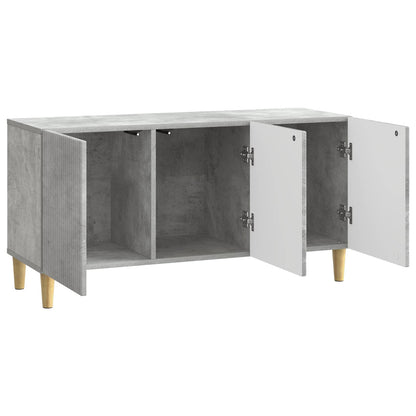 vidaXL TV Cabinet Concrete Grey 99 x 34.5 x 50 cm Engineered Wood