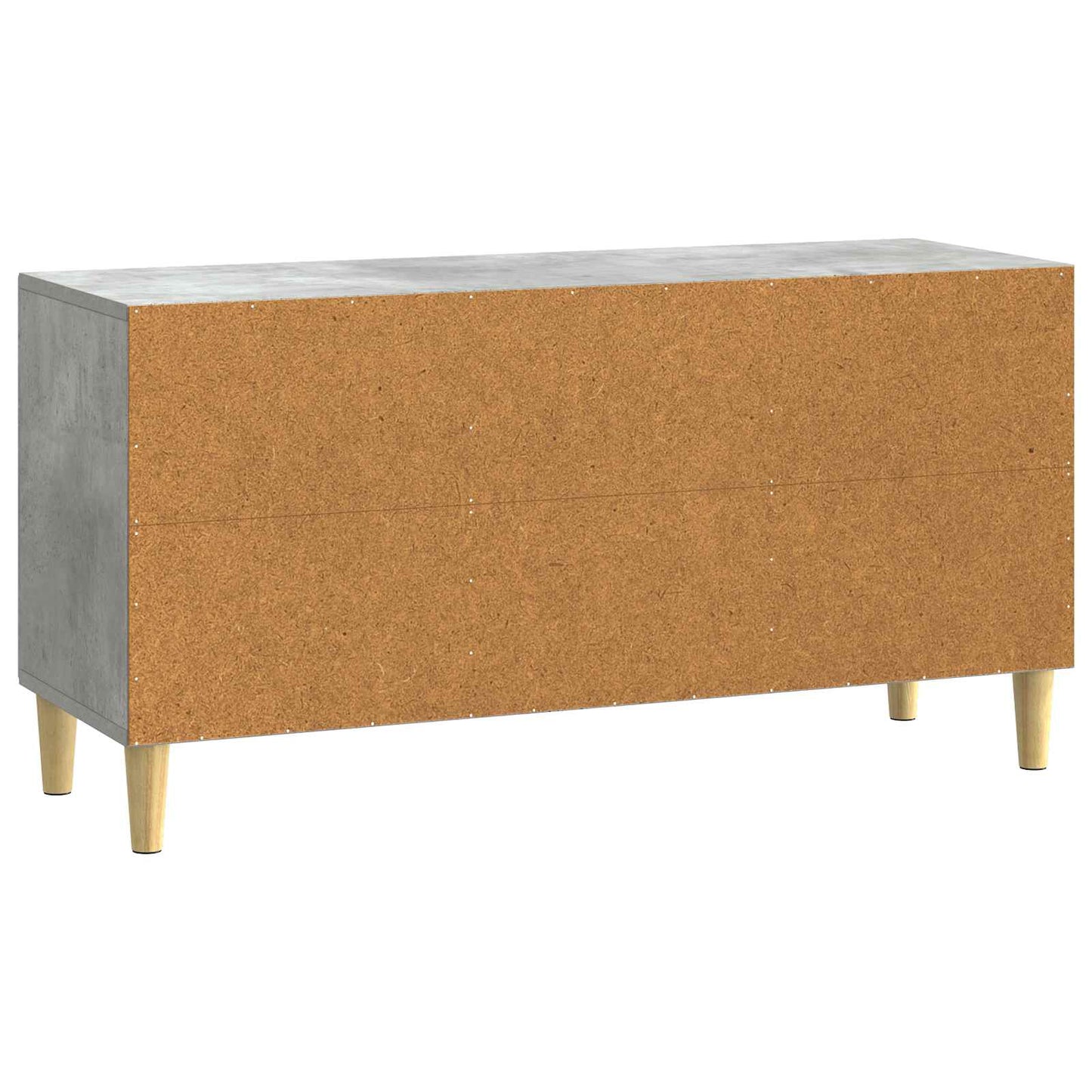 vidaXL TV Cabinet Concrete Grey 99 x 34.5 x 50 cm Engineered Wood