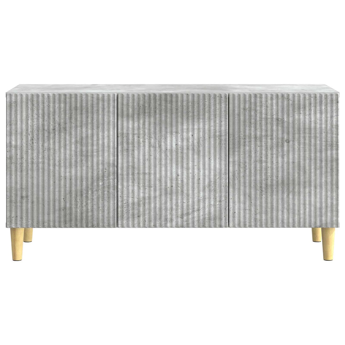 vidaXL TV Cabinet Concrete Grey 99 x 34.5 x 50 cm Engineered Wood