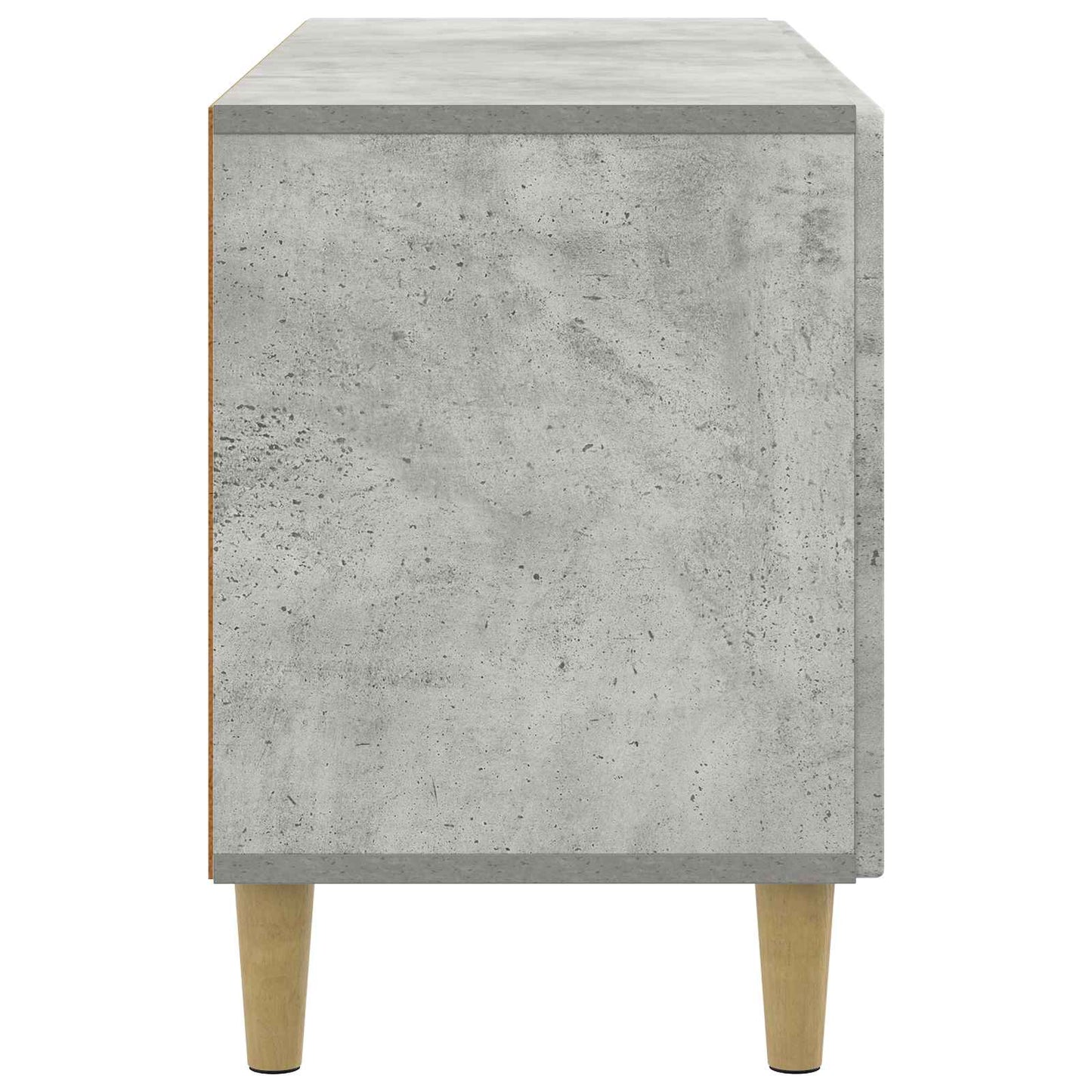 vidaXL TV Cabinet Concrete Grey 99 x 34.5 x 50 cm Engineered Wood