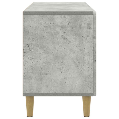 vidaXL TV Cabinet Concrete Grey 99 x 34.5 x 50 cm Engineered Wood