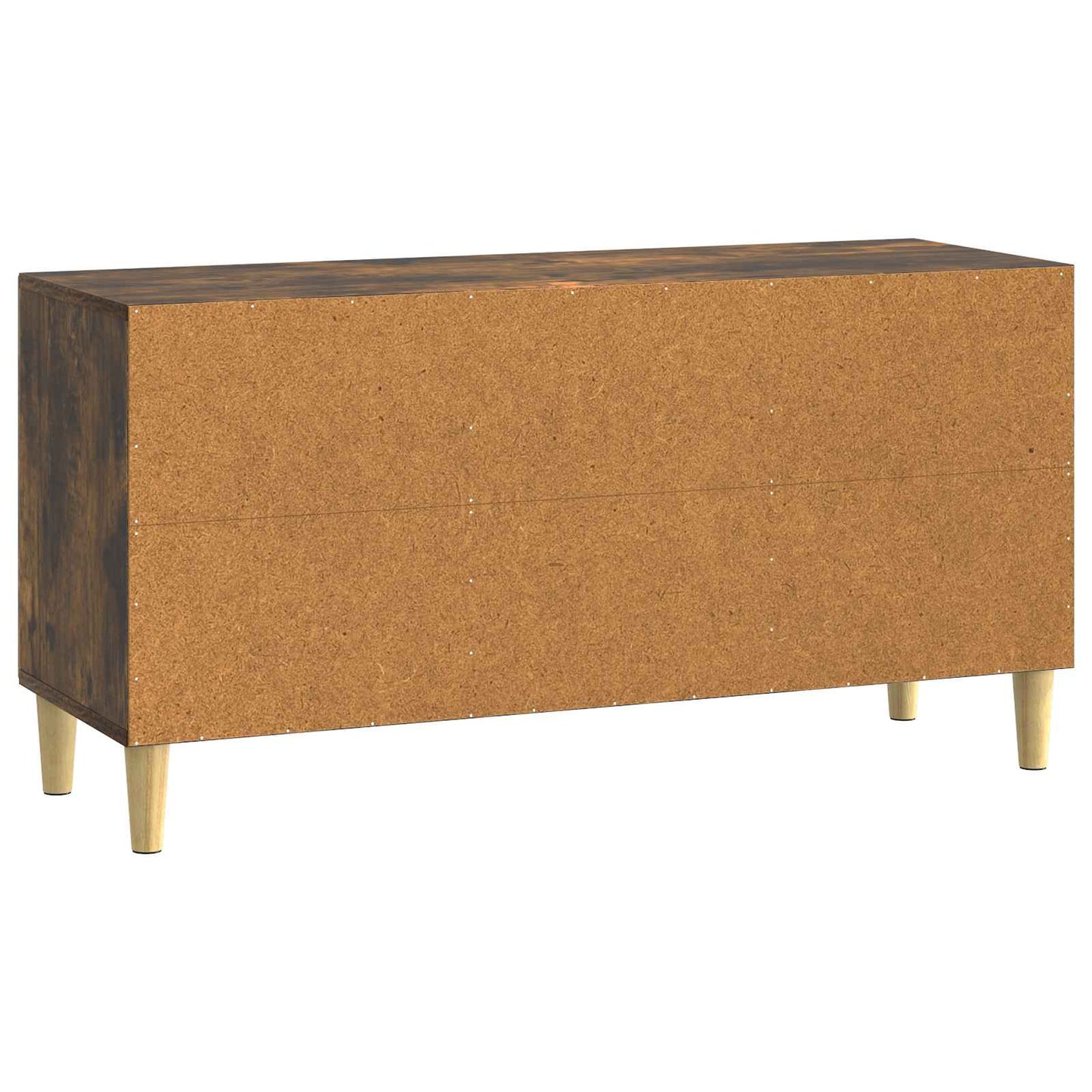 vidaXL TV Cabinet Smoked Oak 99 x 34.5 x 50 cm Engineered Wood