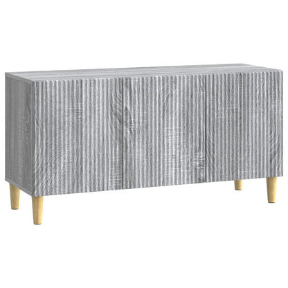 vidaXL TV Cabinet 99 x 34.5 x 50 cm Grey Sonoma Engineered Wood