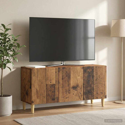 vidaXL TV Cabinet Old Wood 99 x 34.5 x 50 cm Engineered Wood