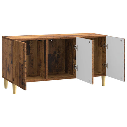 vidaXL TV Cabinet Old Wood 99 x 34.5 x 50 cm Engineered Wood