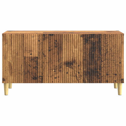 vidaXL TV Cabinet Old Wood 99 x 34.5 x 50 cm Engineered Wood