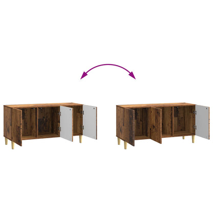 vidaXL TV Cabinet Old Wood 99 x 34.5 x 50 cm Engineered Wood