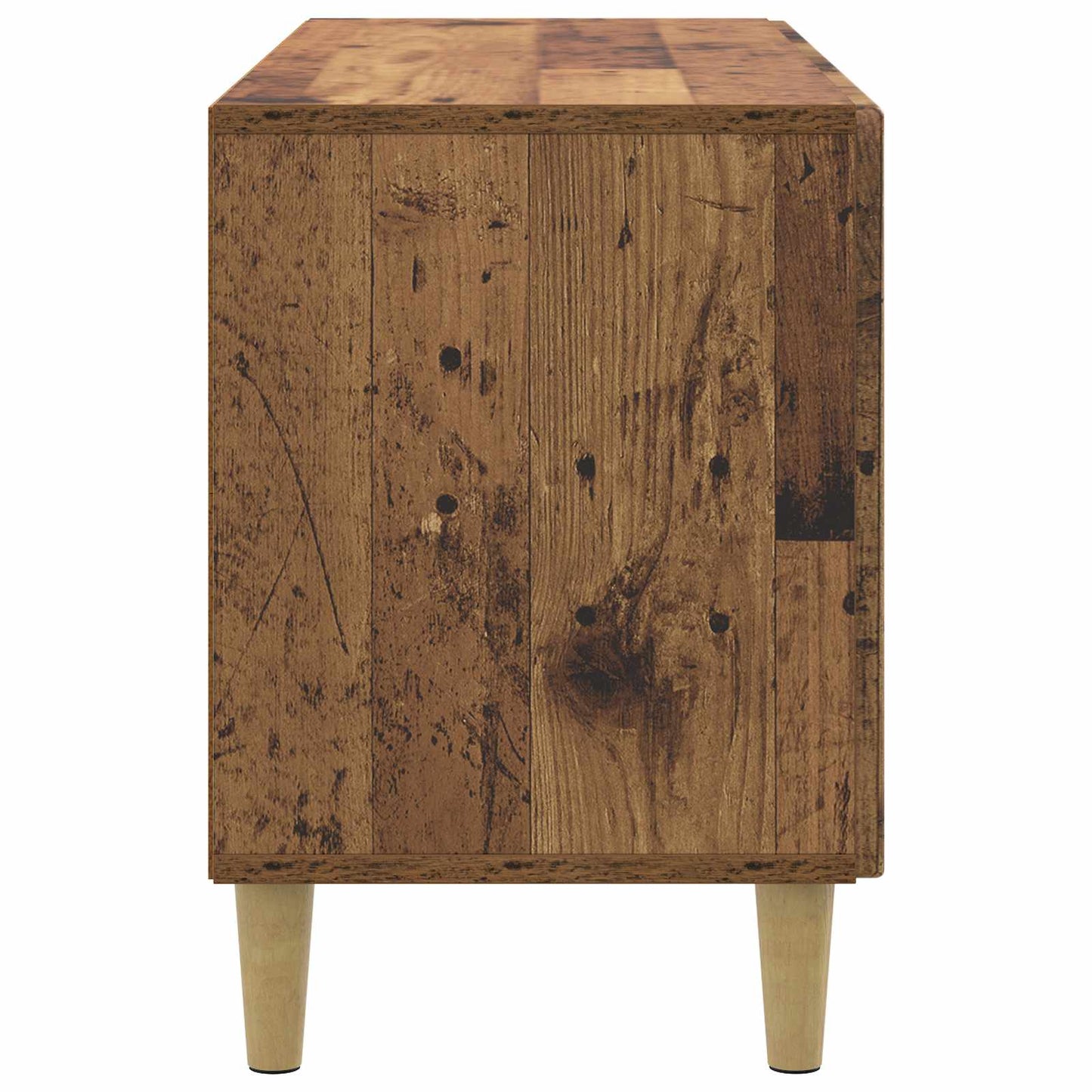 vidaXL TV Cabinet Old Wood 99 x 34.5 x 50 cm Engineered Wood