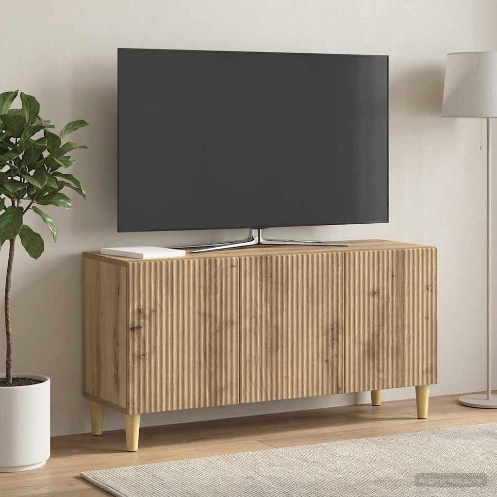 vidaXL TV Cabinet 99 x 34.5 x 50 cm Artisan Oak Engineered Wood
