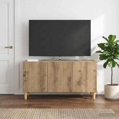 vidaXL TV Cabinet 99 x 34.5 x 50 cm Artisan Oak Engineered Wood