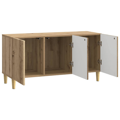vidaXL TV Cabinet Artisan Oak 99 x 34.5 x 50 cm Engineered Wood