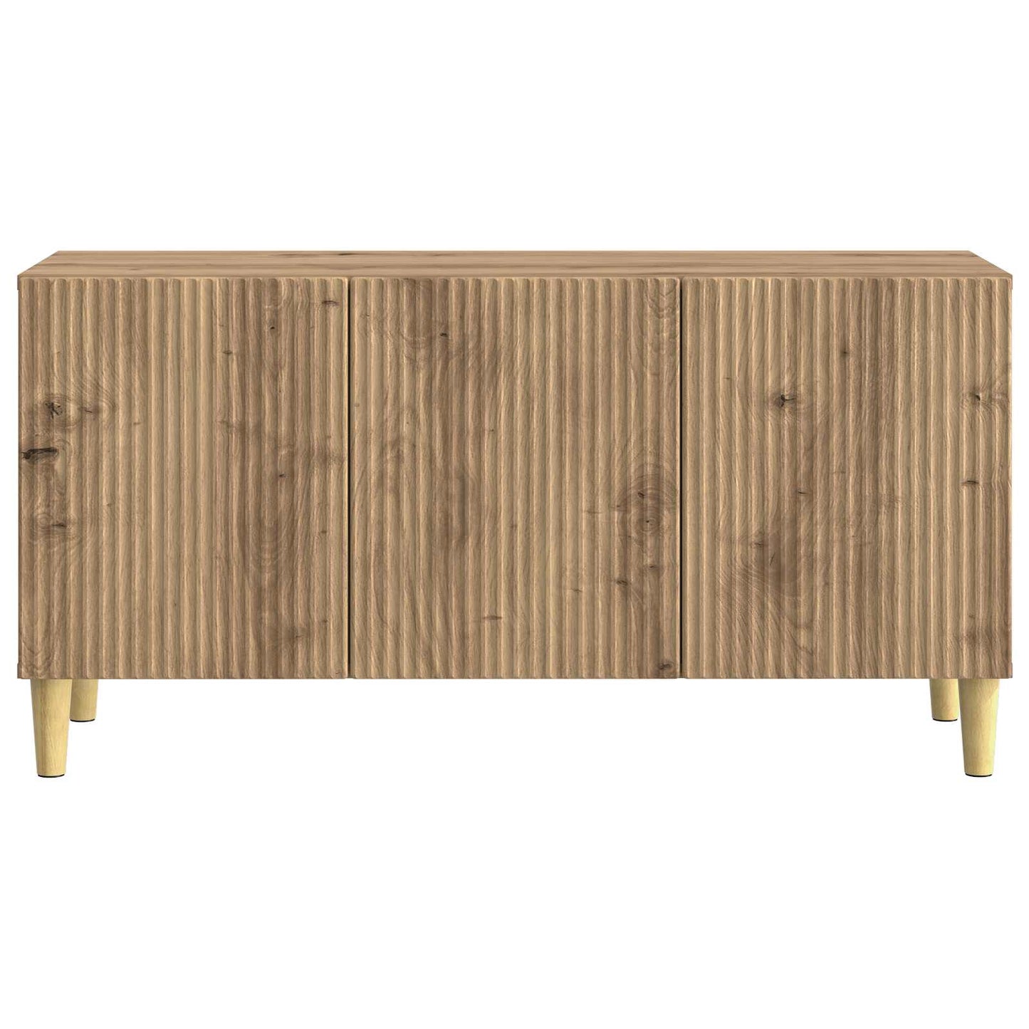 vidaXL TV Cabinet Artisan Oak 99 x 34.5 x 50 cm Engineered Wood