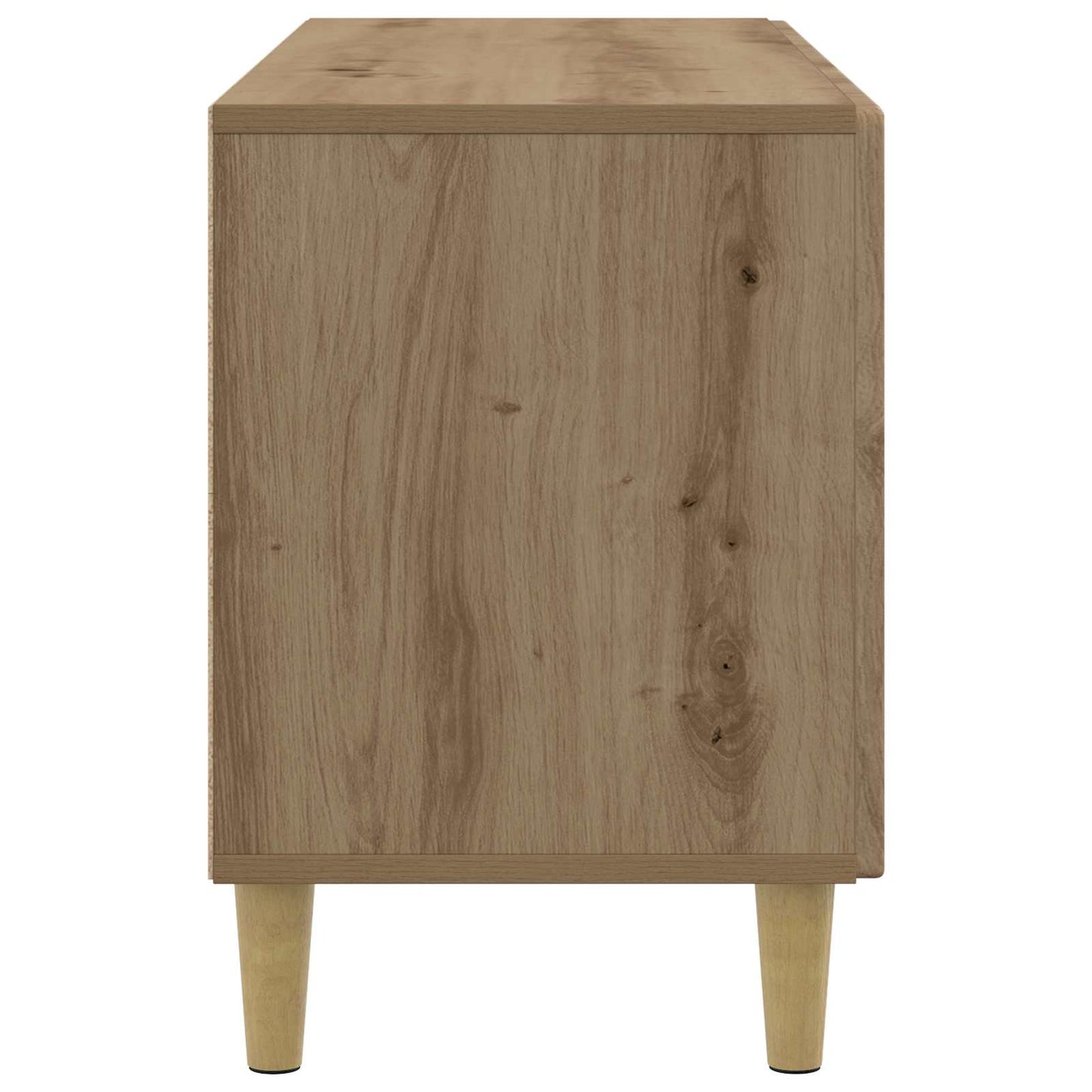vidaXL TV Cabinet Artisan Oak 99 x 34.5 x 50 cm Engineered Wood