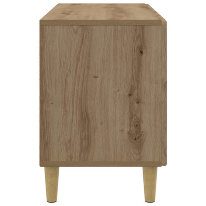 vidaXL TV Cabinet Artisan Oak 99 x 34.5 x 50 cm Engineered Wood