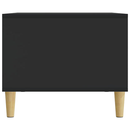 vidaXL Coffee Table Black 90 x 50 x 40 cm Engineered Wood
